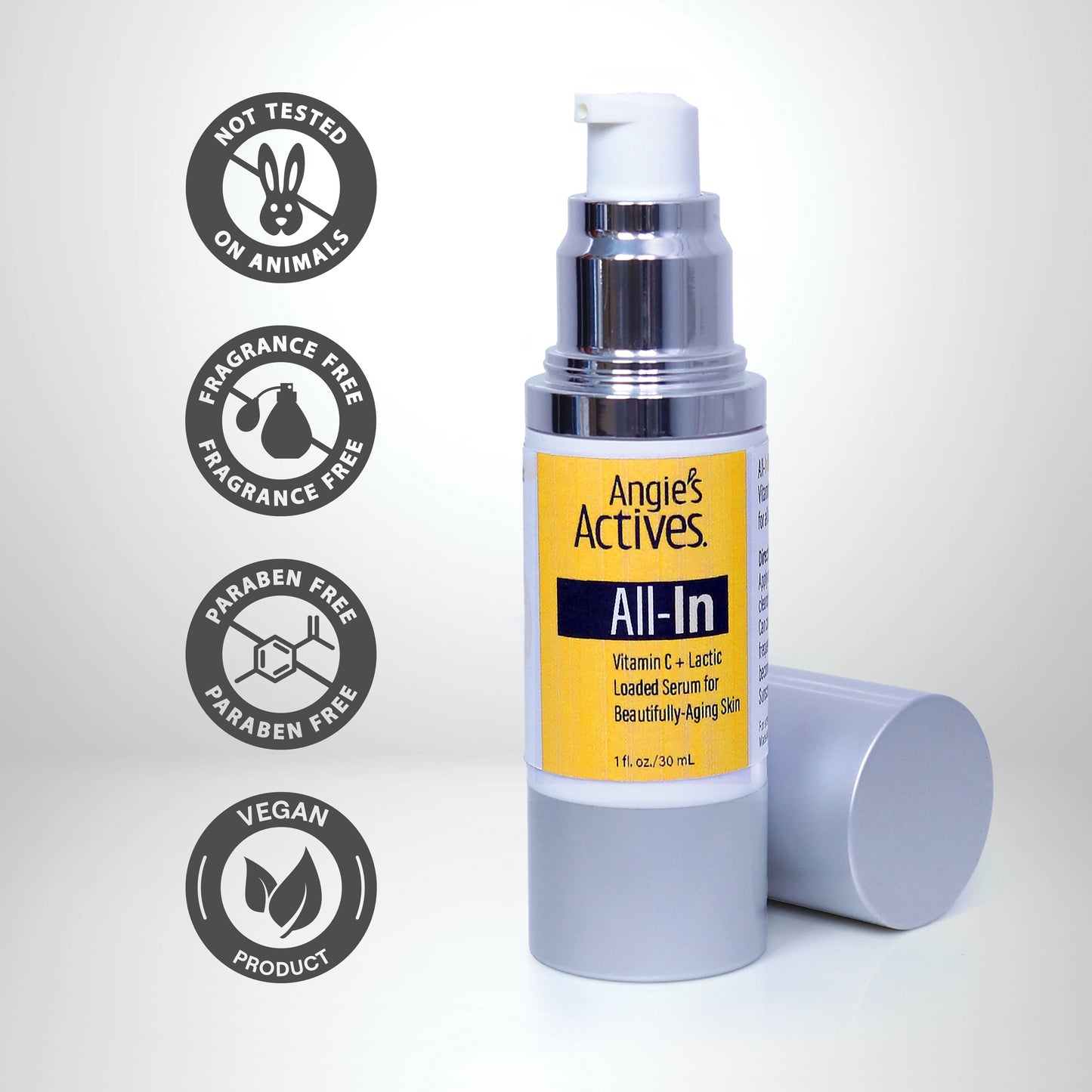 All-In Vitamin C + Lactic Loaded Serum